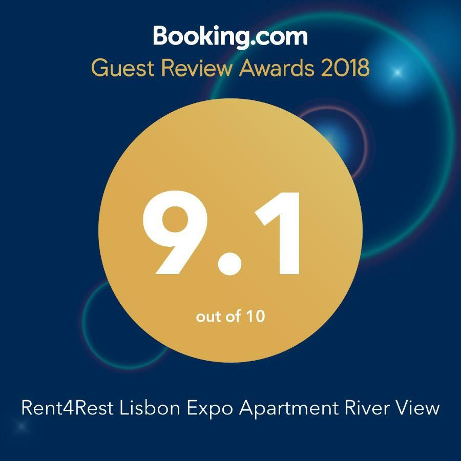Rent4Rest Lisbon Parque Das Nacoes 17Th Floor River View Exteriör bild